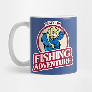 Lake Club Fishing Adventure Mug